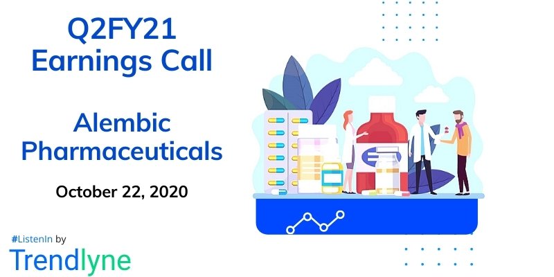 Earnings Call Transcript - Q2FY21 for Alembic Pharmaceuticals