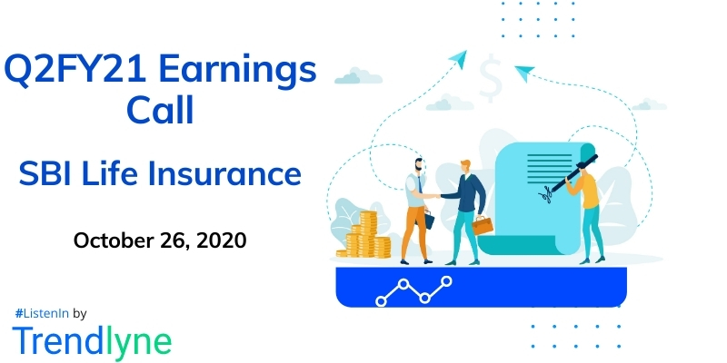 Earnings Call for Q2FY21 SBI Life Insurance Company 