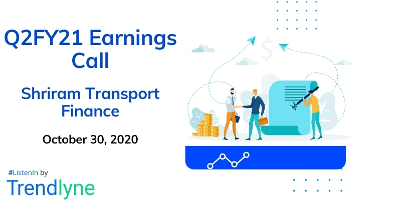 Earnings Call for Q2FY21 of Shriram Transport Finance Company