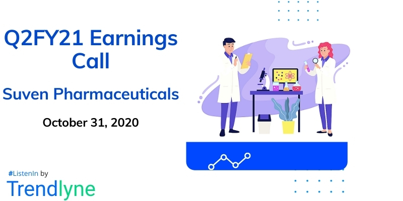 Earnings Call for Q2FY21 of Suven Pharmaceuticals