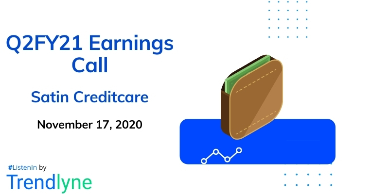 Earnings Call for Q2FY21 of Satin Creditcare Network