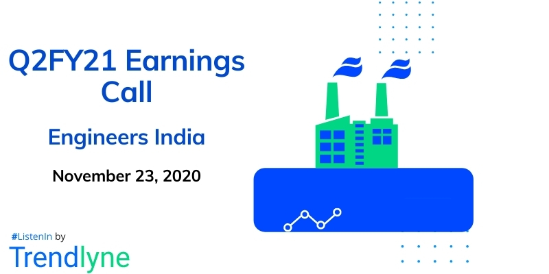 Earnings Call for Q2FY21 of Engineers India