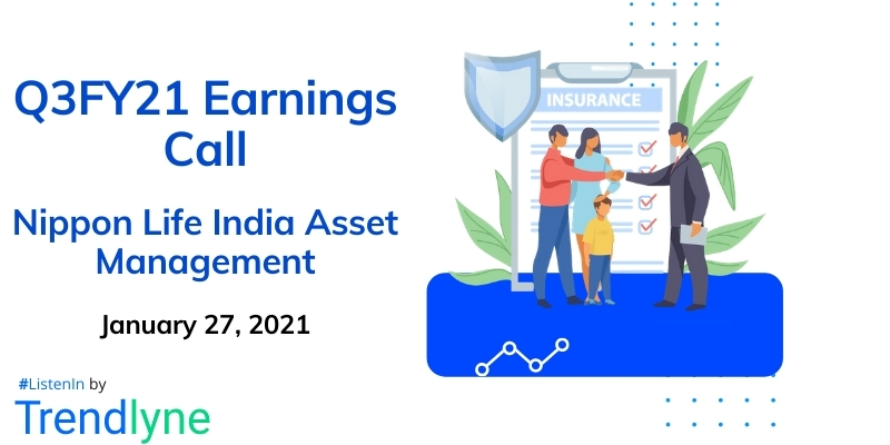 Earnings Call for Q3FY21 Nippon Life India Asset Management