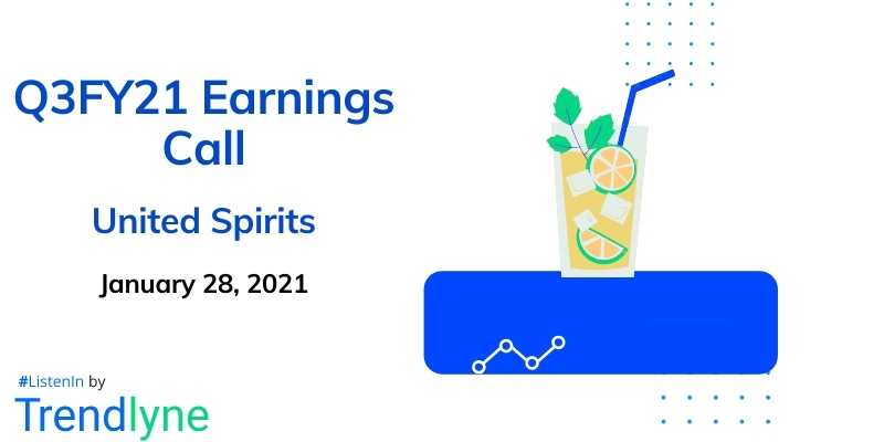 Earnings Call for Q3FY21 of United Spirits 