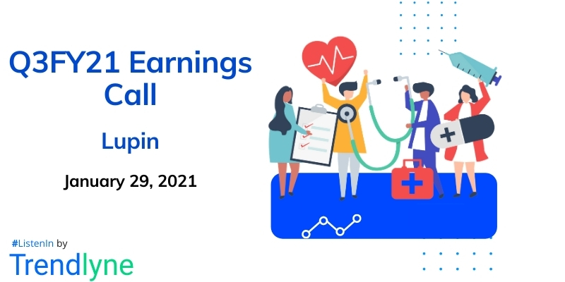 Earnings Call for Q3FY21 of Lupin Ltd.