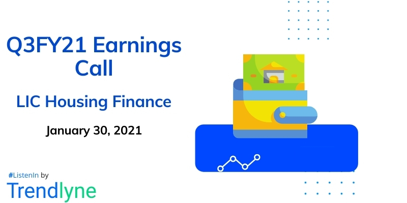 Earnings Call for Q3FY21 of LIC Housing Finance Ltd.