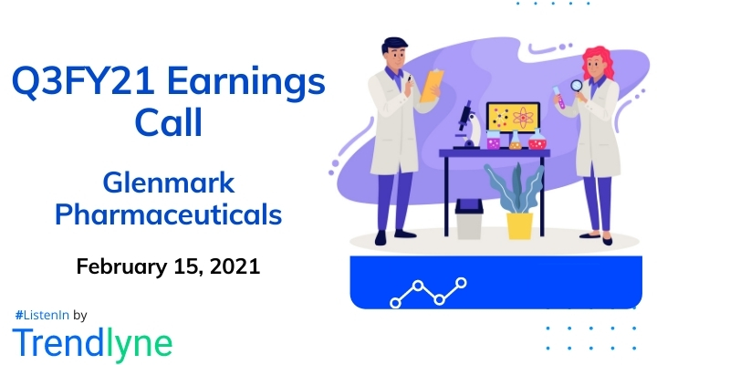 Earnings Call for Q3FY21 of Glenmark Pharmaceuticals