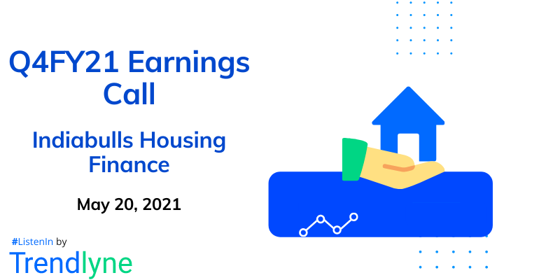 Earnings Call for Q4FY21 of Indiabulls Housing Finance