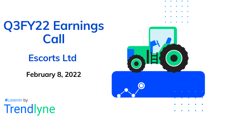 Earnings Call for Q3FY22 of Ami Organics