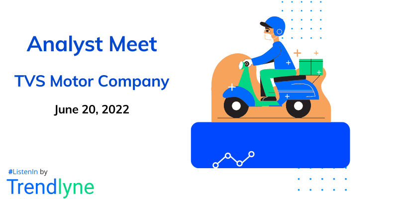 Analyst Call: TVS Motor Company