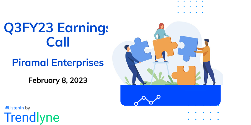 Piramal Enterprises Results Earnings Call for Q3FY23