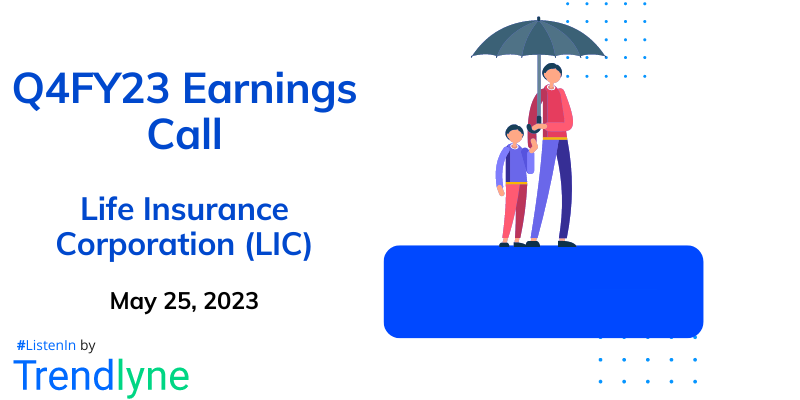 Life Insurance Corporation of India Results Earnings Call for Q4FY23