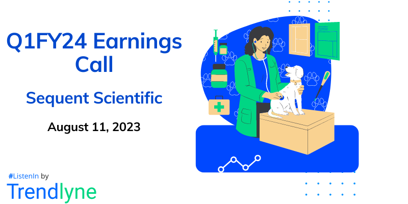 Sequent Scientific  Results Earnings Call for Q1FY24