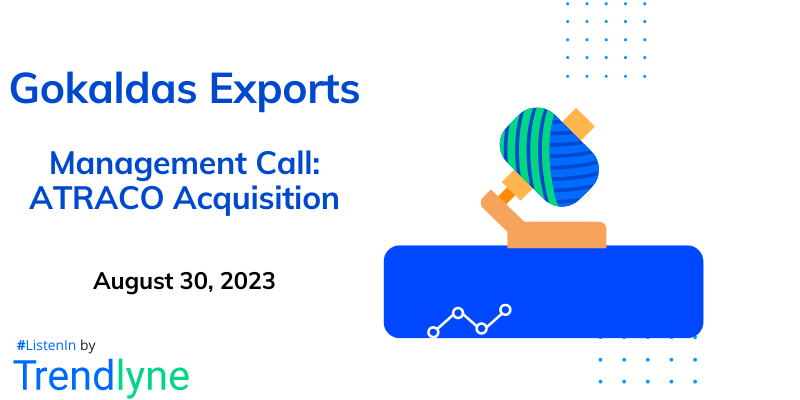 Gokaldas Exports: Acquisition of ATRACO