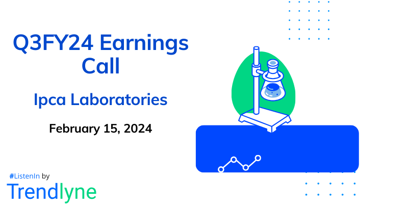 Ipca Laboratories Results Earnings Call for Q3FY24