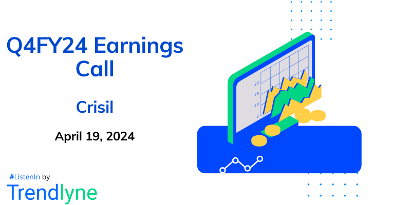 Crisil Ltd. Results Earnings Call for Q4FY24