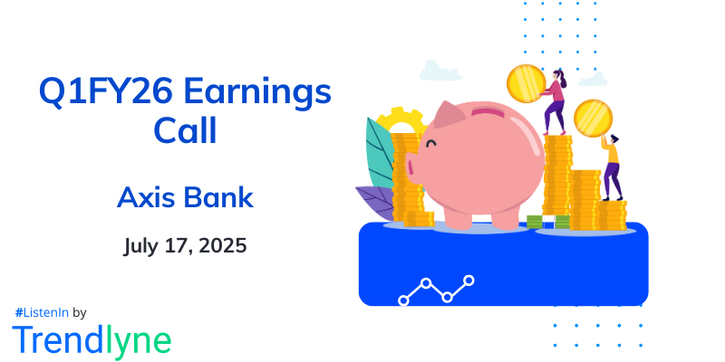 Axis Bank Results Earnings Call for Q1FY26