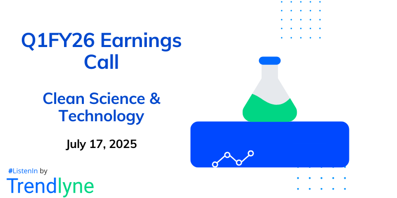 Clean Science & Technology Results Earnings Call for Q1FY26