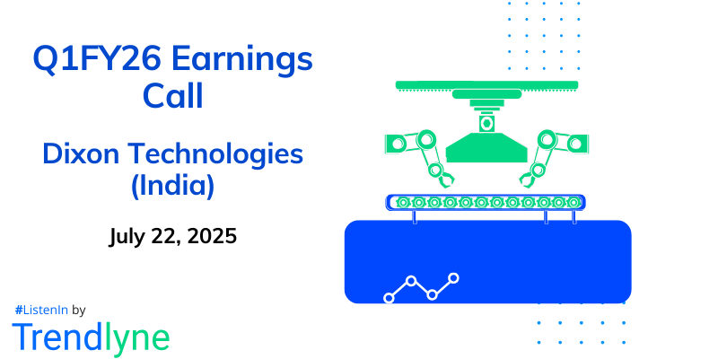 Dixon Technologies (India) Results Earnings Call for Q1FY26