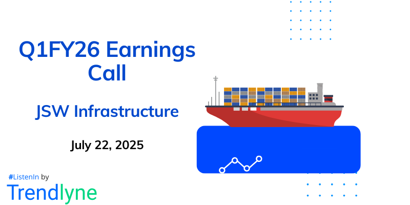 JSW Infrastructure Results Earnings Call for Q1FY26