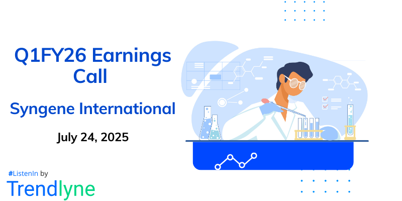 Syngene International Results Earnings Call for Q1FY26