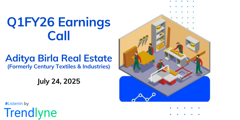 Aditya Birla Real Estate Results Earnings Call for Q1FY26