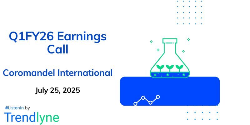 Coromandel International Results Earnings Call for Q1FY26