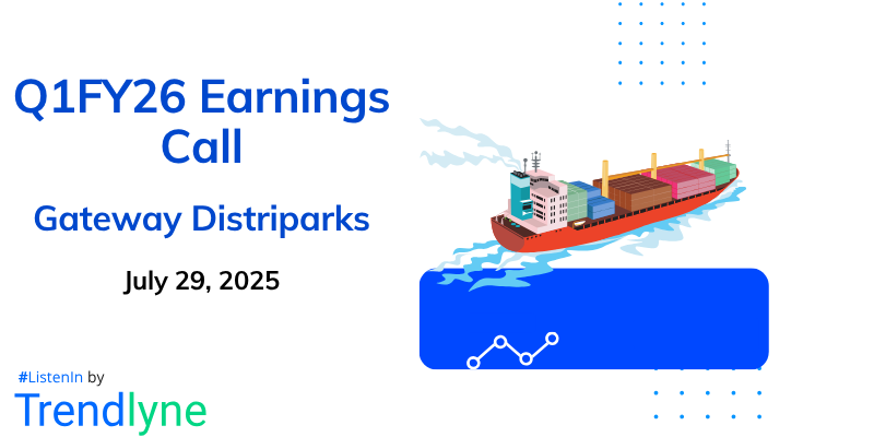 Gateway Distriparks Results Earnings Call for Q1FY26
