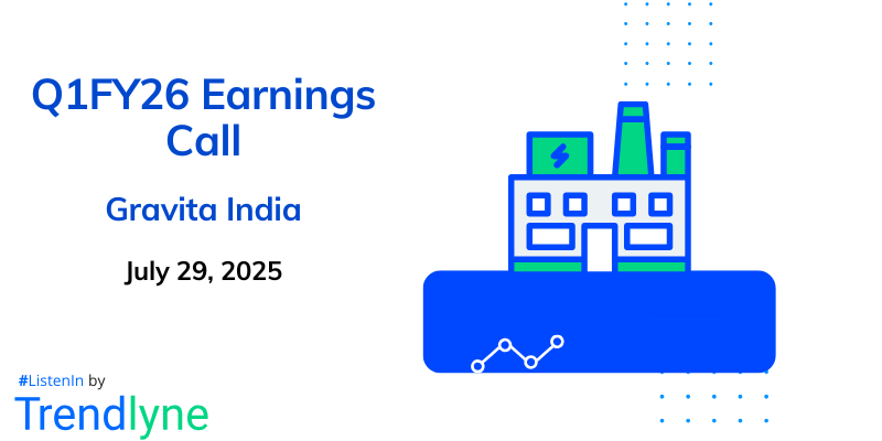 Gravita India Results Earnings Call for Q1FY26