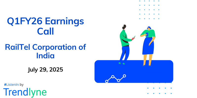RailTel Corporation of India Results Earnings Call for Q1FY26