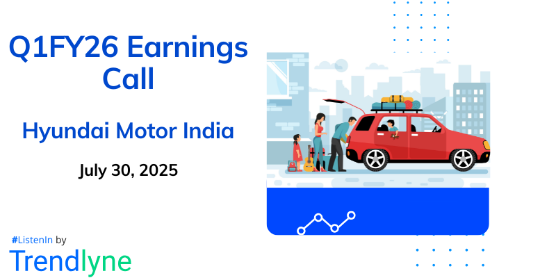 Hyundai Motor India Results Earnings Call for Q1FY26
