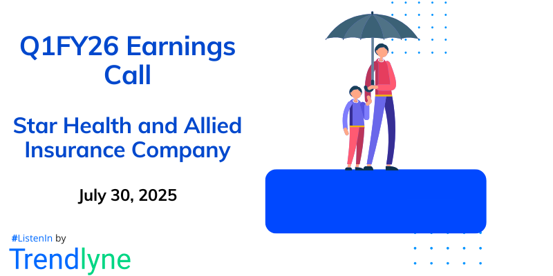 Star Health and Allied Insurance Company Results Earnings Call for Q1FY26