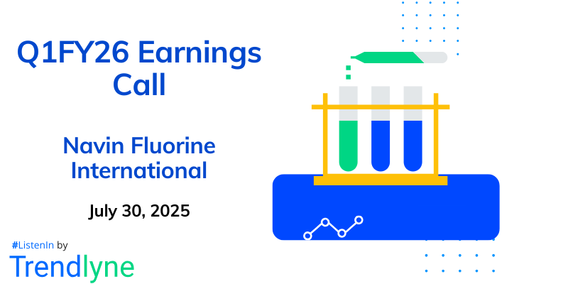 Navin Fluorine International Results Earnings Call for Q1FY26