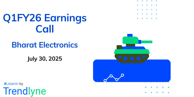 Bharat Electronics Results Earnings Call for Q1FY26
