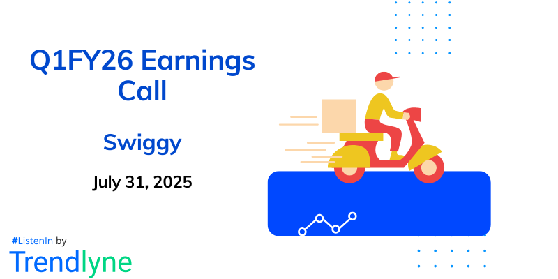 Swiggy Ltd. Results Earnings Call for Q1FY26