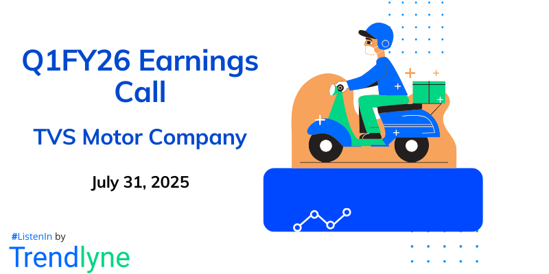 TVS Motor Company Results Earnings Call for Q1FY26