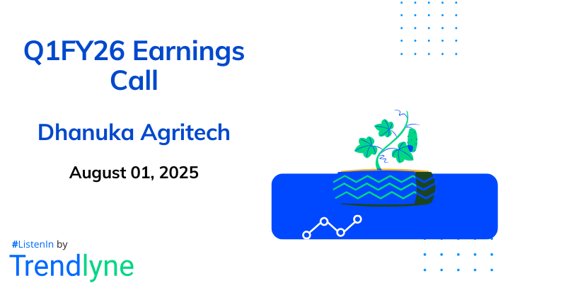 Dhanuka Agritech Results Earnings Call for Q1FY26