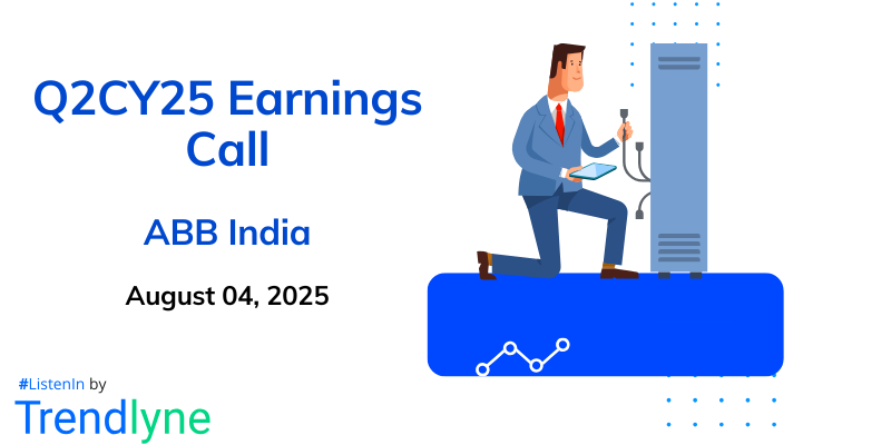 ABB India Results Earnings Call for Q2CY25