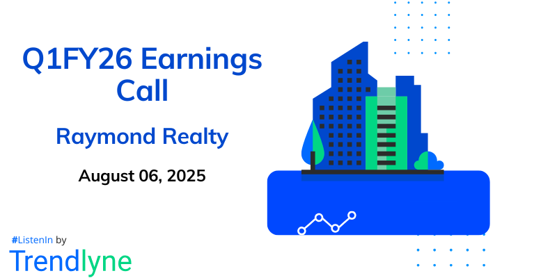 Raymond Realty Results Earnings Call for Q1FY26