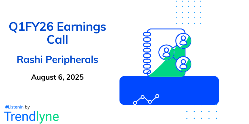 Rashi Peripherals Results Earnings Call for Q1FY26