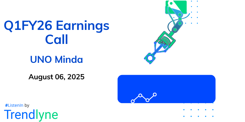 UNO Minda Results Earnings Call for Q1FY26