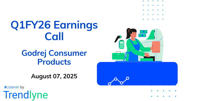 Godrej Consumer Products Results Earnings Call for Q1FY26