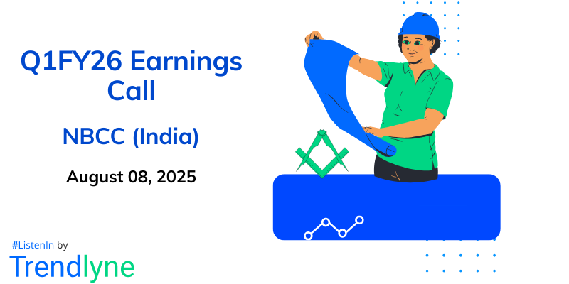 NBCC (India) Results Earnings Call for Q1FY26