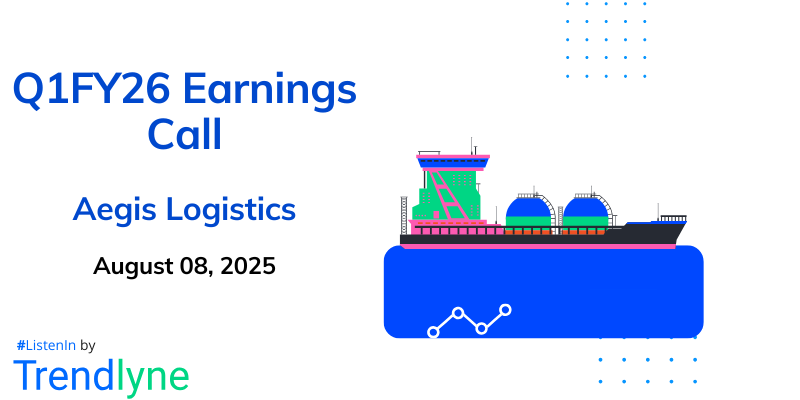 Aegis Logistics Results Earnings Call for Q1FY26