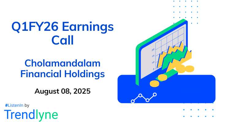Cholamandalam Financial Holdings Results Earnings Call for Q1FY26