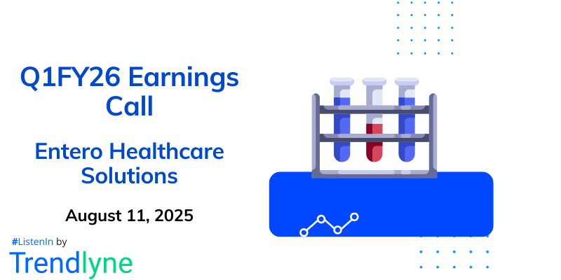 Entero Healthcare Solutions Results Earnings Call for Q1FY26