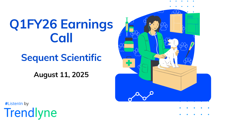 Sequent Scientific Results Earnings Call for Q1FY26
