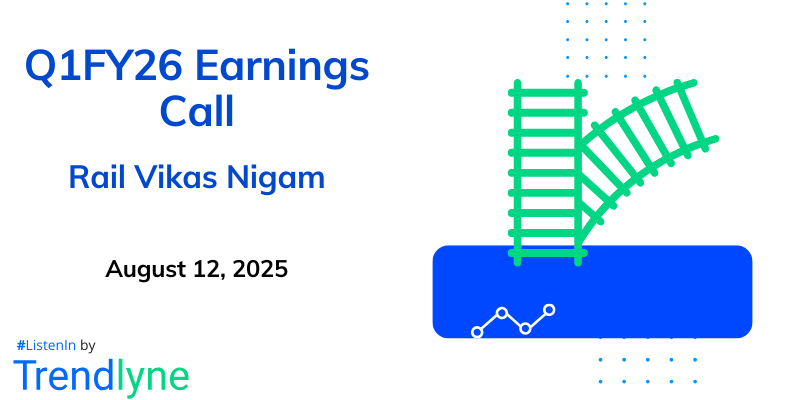 Rail Vikas Nigam Results Earnings Call for Q1FY26