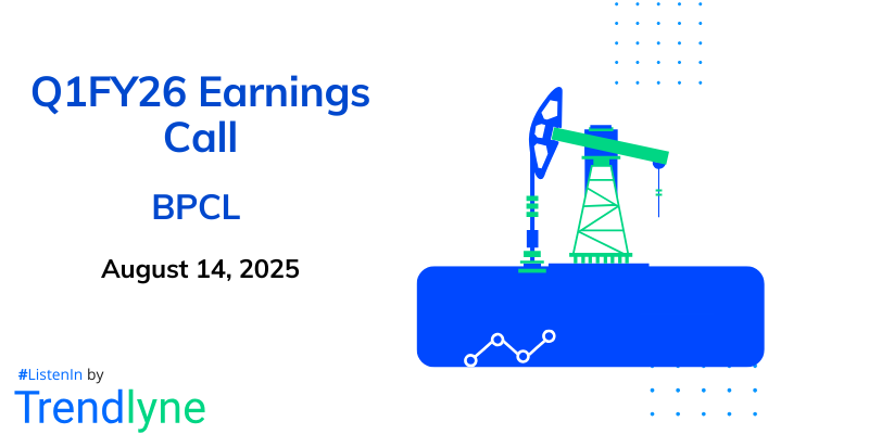 Bharat Petroleum Corporation Results Earnings Call for Q1FY26