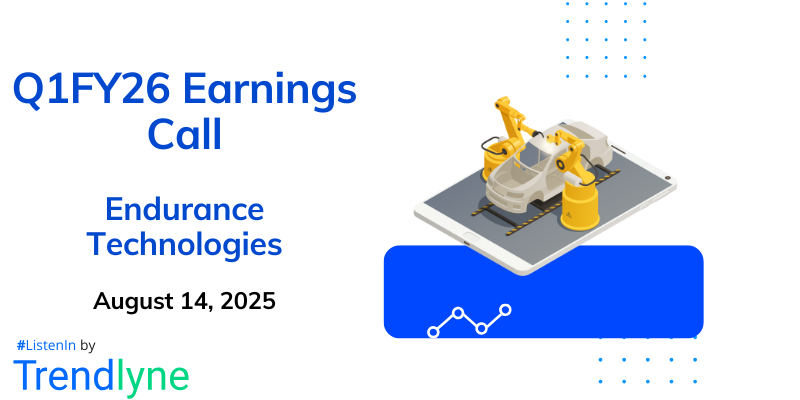 Endurance Technologies Results Earnings Call for Q1FY26